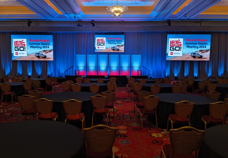 White Mountain Audio Visual - Toyota Boston Region - 2024 Summer Dealer Meeting
