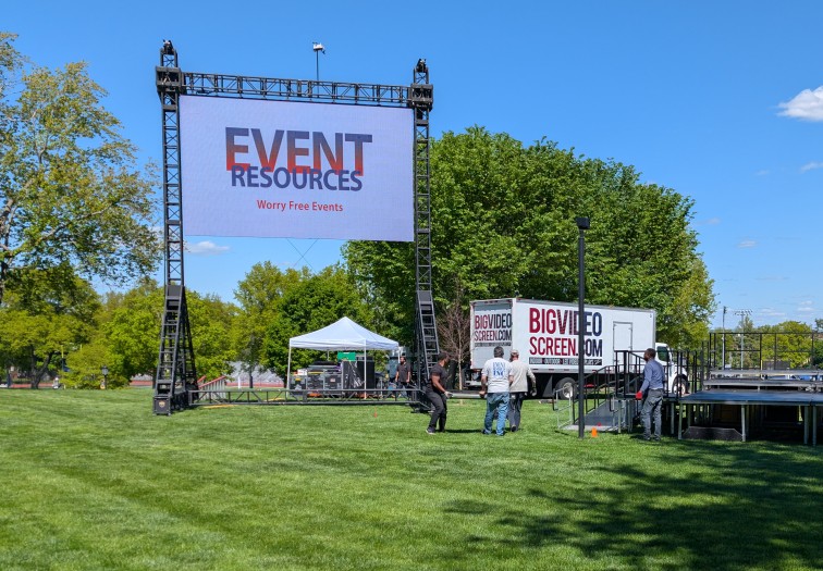 Event Resources Inc. - Trinity College - 2026 Commencement - LED Wall